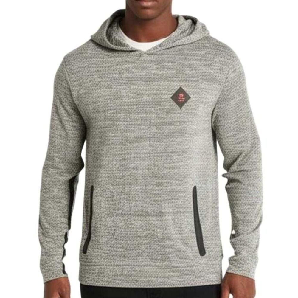 American Eagle Hoodie XXL Gray Pullover Sweatshirt Mens 1977 Graphic Athleisure